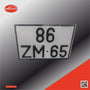 Matrícula de Moto Acrílica (220x140mm) (De 2005 a 2020)