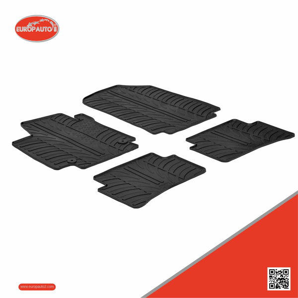 Tapetes de Borracha Renault Captur 5 Portas 2013-2019