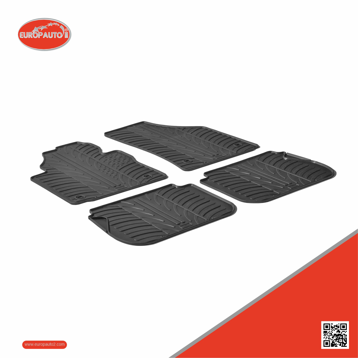 Tapetes de Borracha Volkswagen Caddy 2004-2010