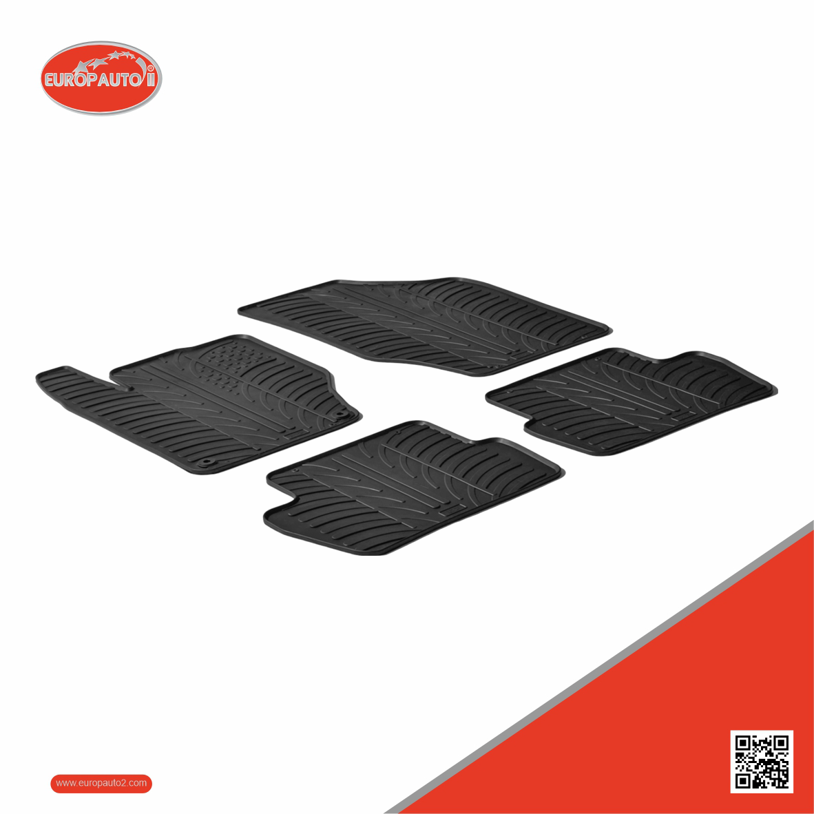 Tapetes de Borracha Citroen DS4 5 Portas 2010-2020