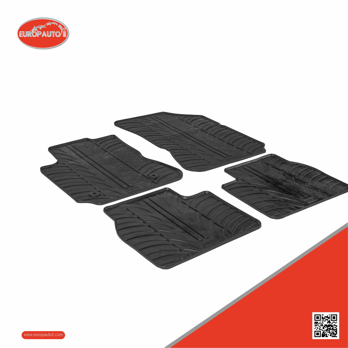Tapetes de Borracha Citroen C4 Cactus 2014->