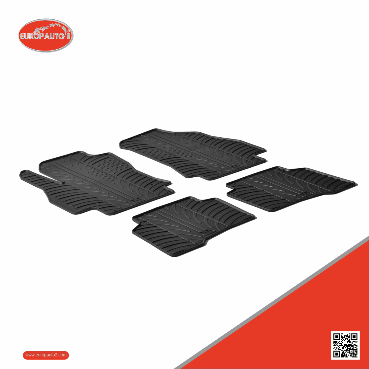 Tapetes de Borracha Citroen Nemo 2008->