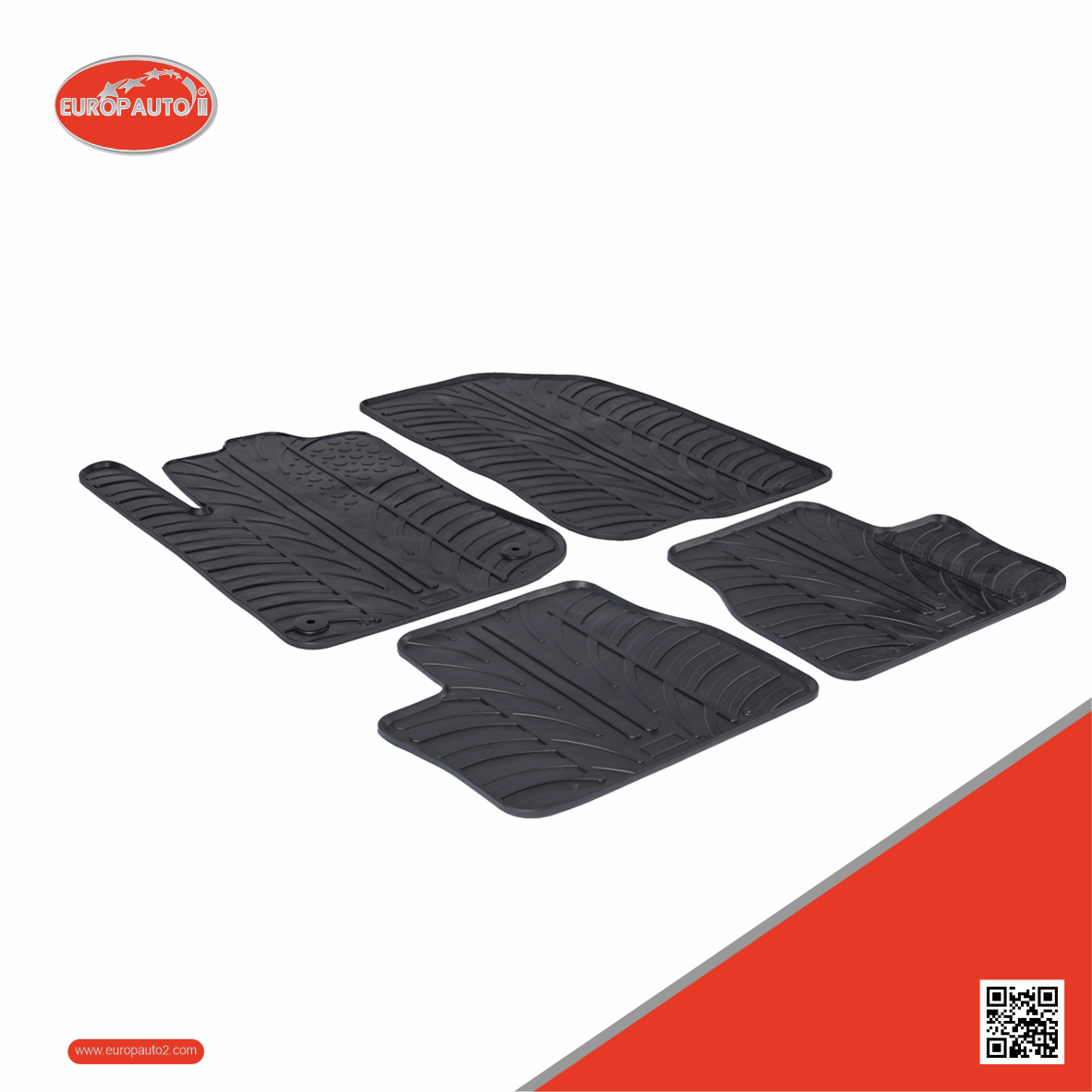 Tapetes de Borracha Peugeot 2008 2013-2019