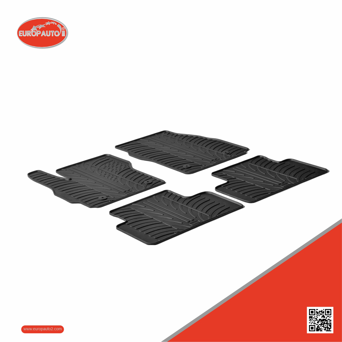 Tapetes de Borracha Mazda 5 2010 ->
