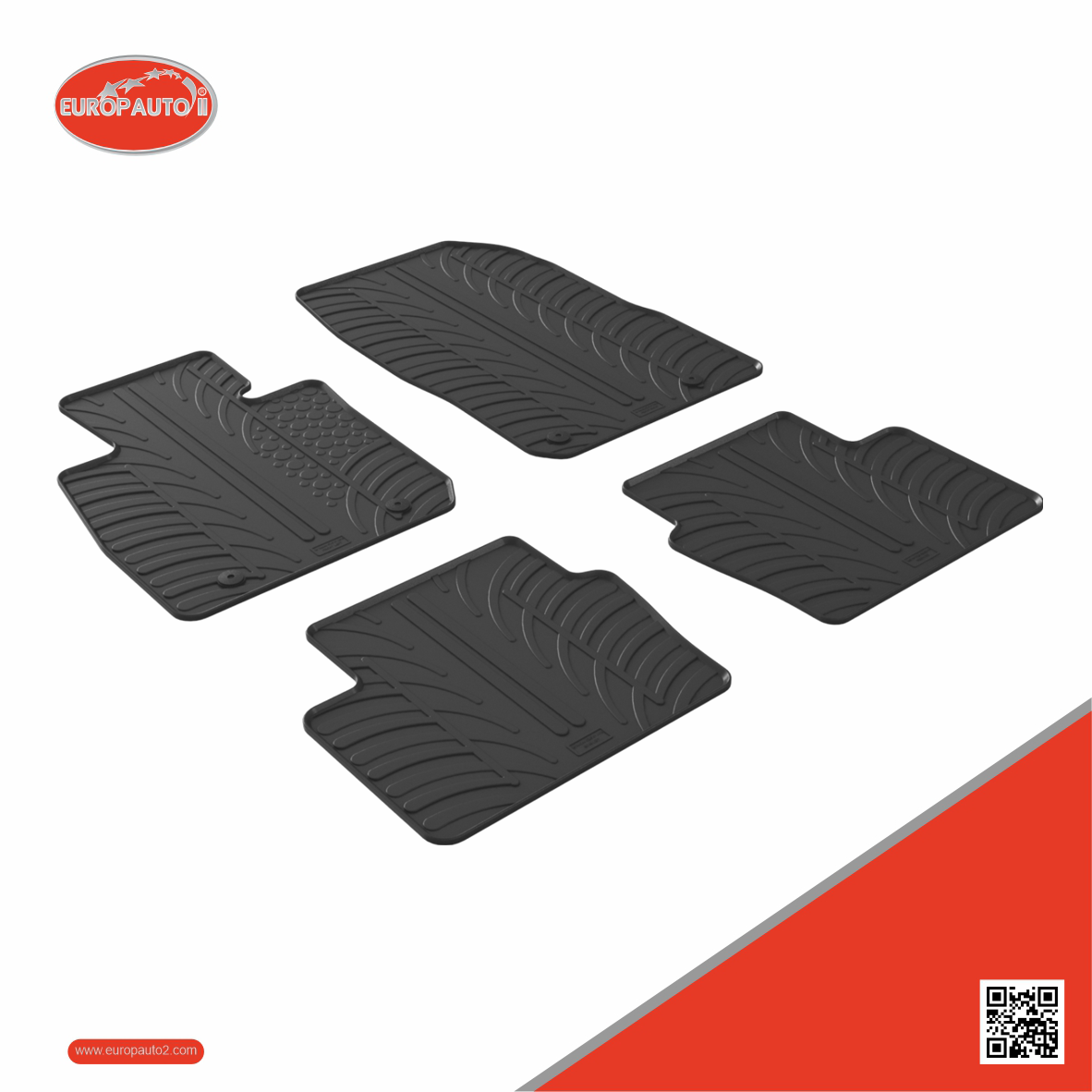 Tapetes de Borracha Mazda CX-3 2015 ->