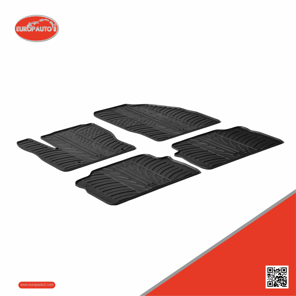 Tapetes de Borracha Ford Kuga 2008-2011