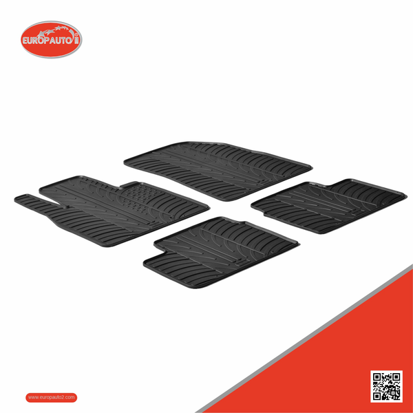 Tapetes de Borracha Nissan Micra 5 Portas 2011-2017