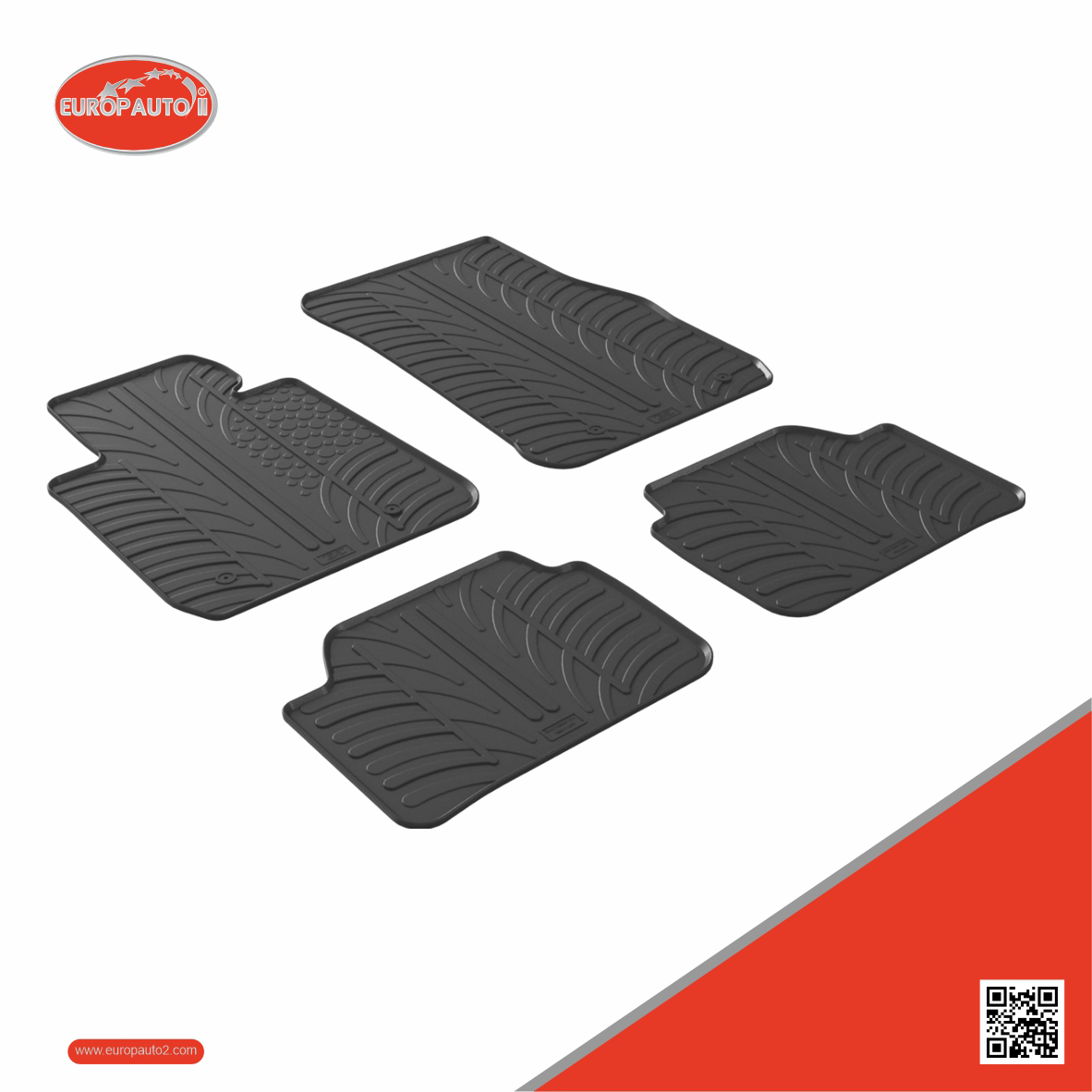 Tapetes de Borracha BMW Serie 1 F20 F21 2011-2019
