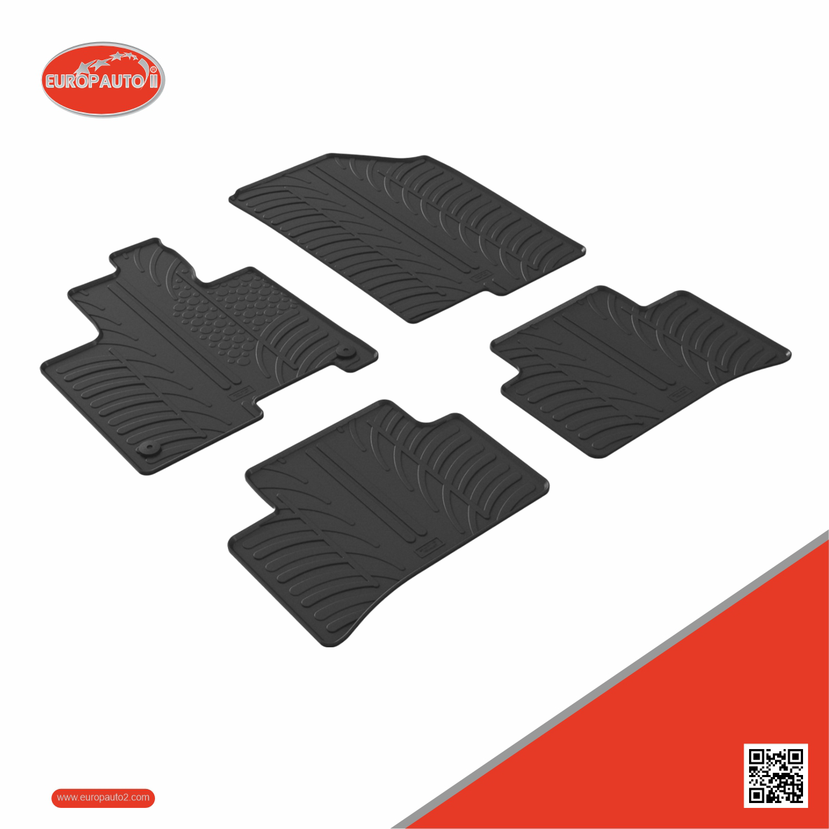 Tapetes de Borracha Kia Sportage (Manual e Automático) 2021->