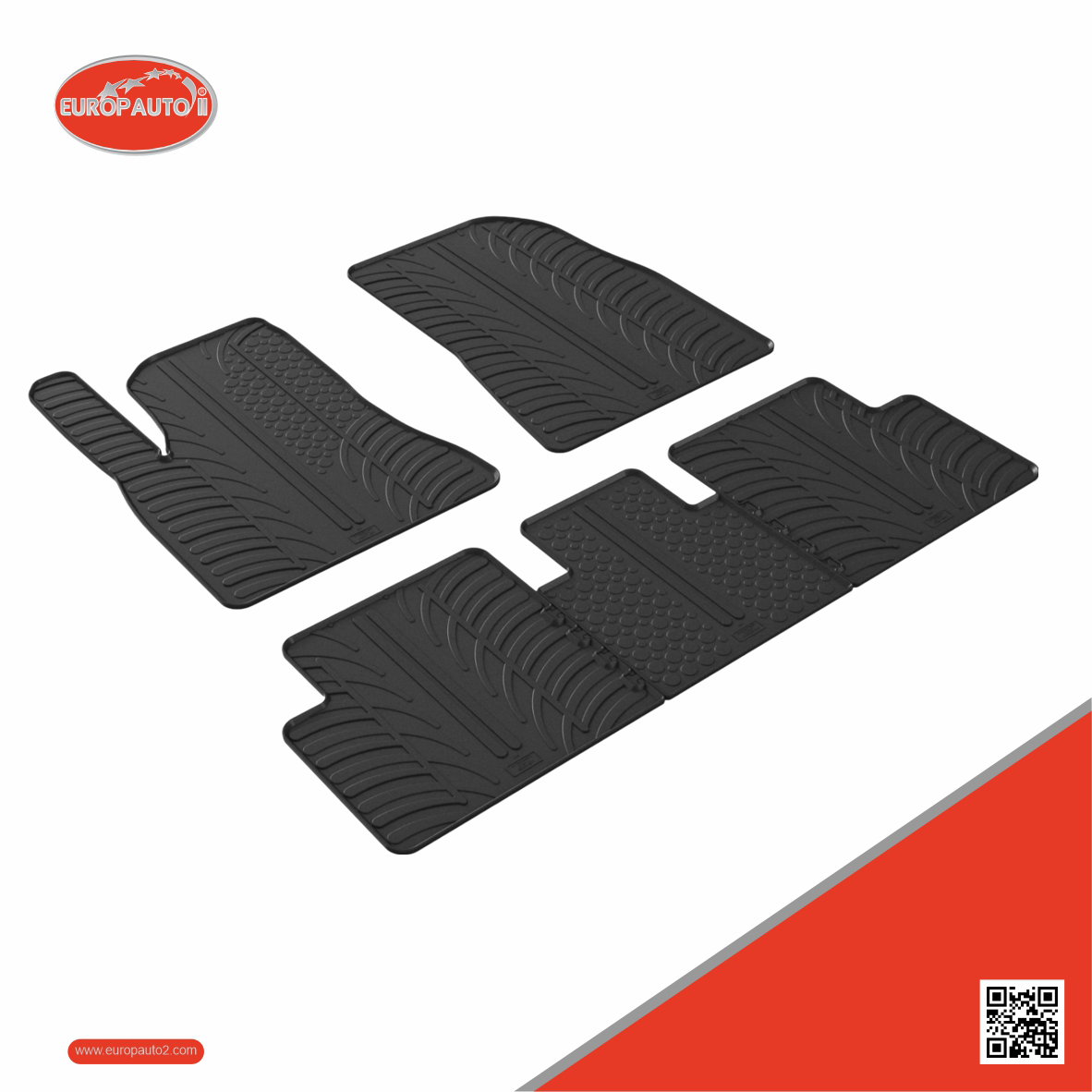 Tapetes de Borracha Tesla Model 3 2020->