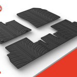 Tapetes de Borracha Citroen Berlingo (Passageiros- Fixadores Redondos) 5 Portas 2018->