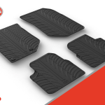 Tapetes de Borracha Peugeot 208 (Manual) 5 Portas 2019->