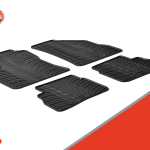 Tapetes de Borracha Fiat Doblo (Passageiros- Meia Carga) 2011-2018