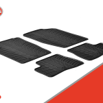 Tapetes de Borracha Peugeot 206 1998->