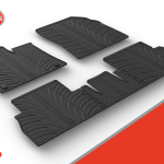 Tapetes de Borracha Citroen Berlingo (Passageiros- Fixadores Redondos) 2018->