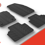 Tapetes de Borracha Ford Tourneo Courier (Passageiros- Manual) 2014->